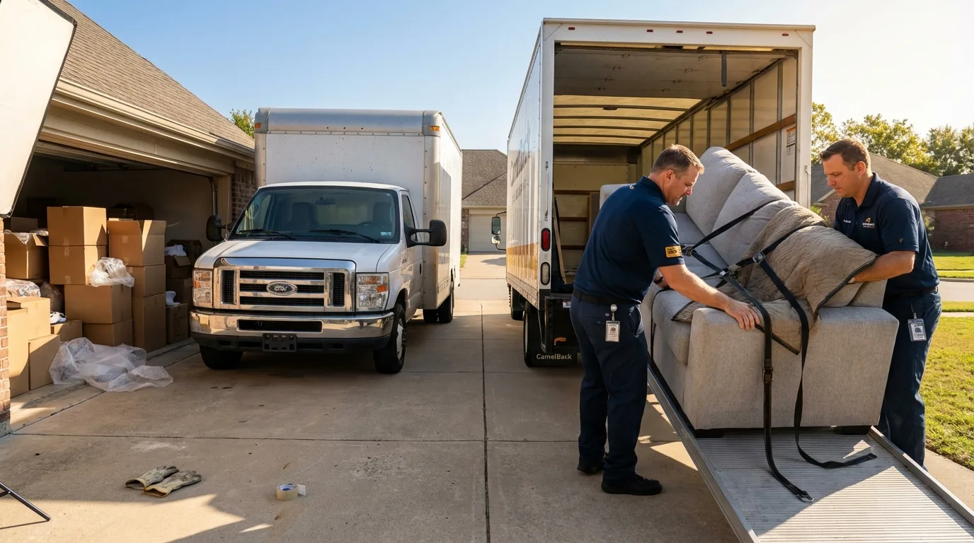 DIY truck vs professional crew comparison in Coralville